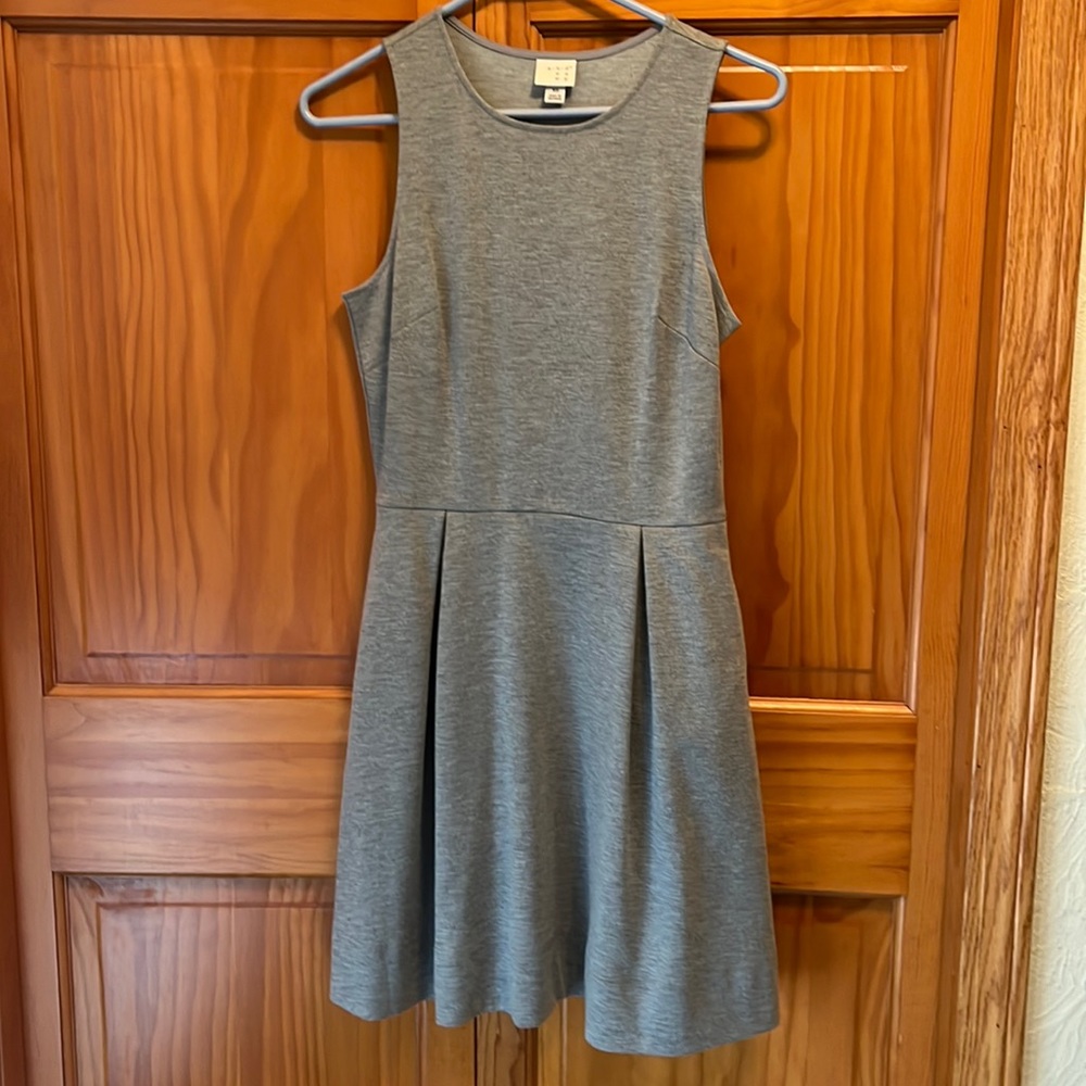 Grey Skater Dress